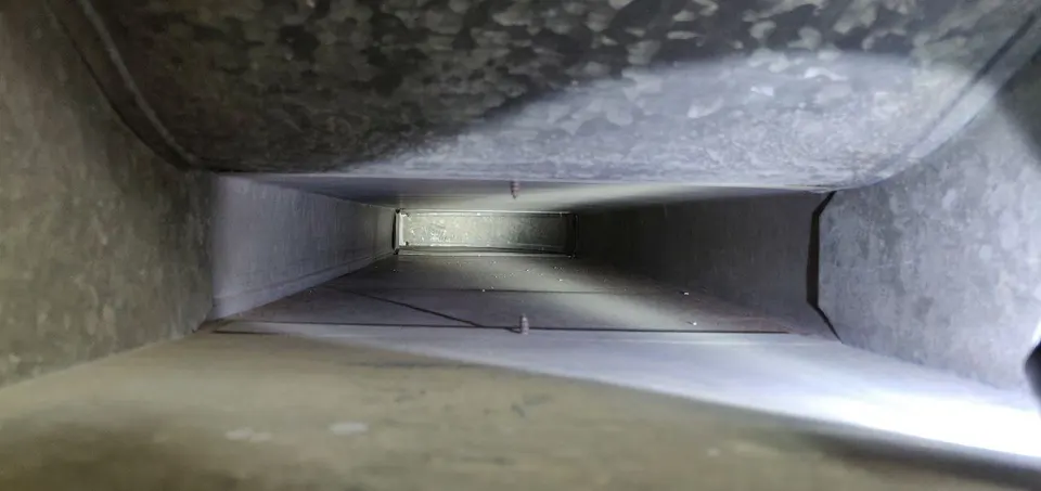 Air duct trunk line - after